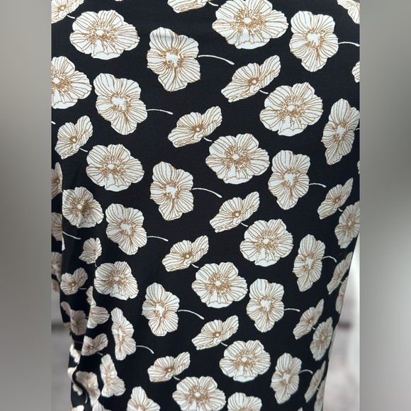 NEW Talbots Plus Size Cowl-Neck Sleeveless Midi Dress in Deco Flower Women’s 16 - Picture 9 of 13